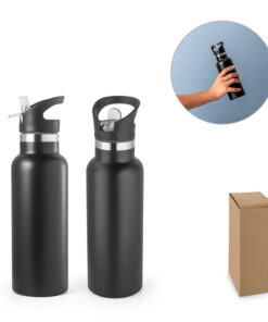 Garrafa Aço Inox Parede Dupla Personalizada com a Logomarca da Empresa