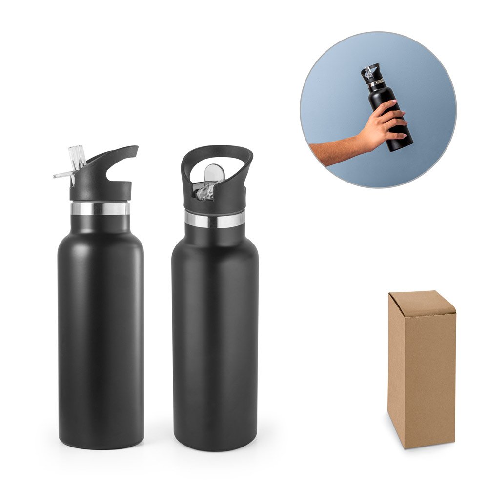 Garrafa Aço Inox Parede Dupla Personalizada Garrafa Aço Inox Parede Dupla Personalizada com a Logomarca da Empresa