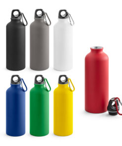 Garrafa Squeeze Mate Personalizada com Mosquetão - Brinde Corporativo L2 Brindes