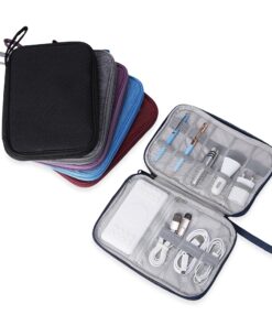 Estojo tecnológico personalizado para brindes corporativos da L2 Brindes.