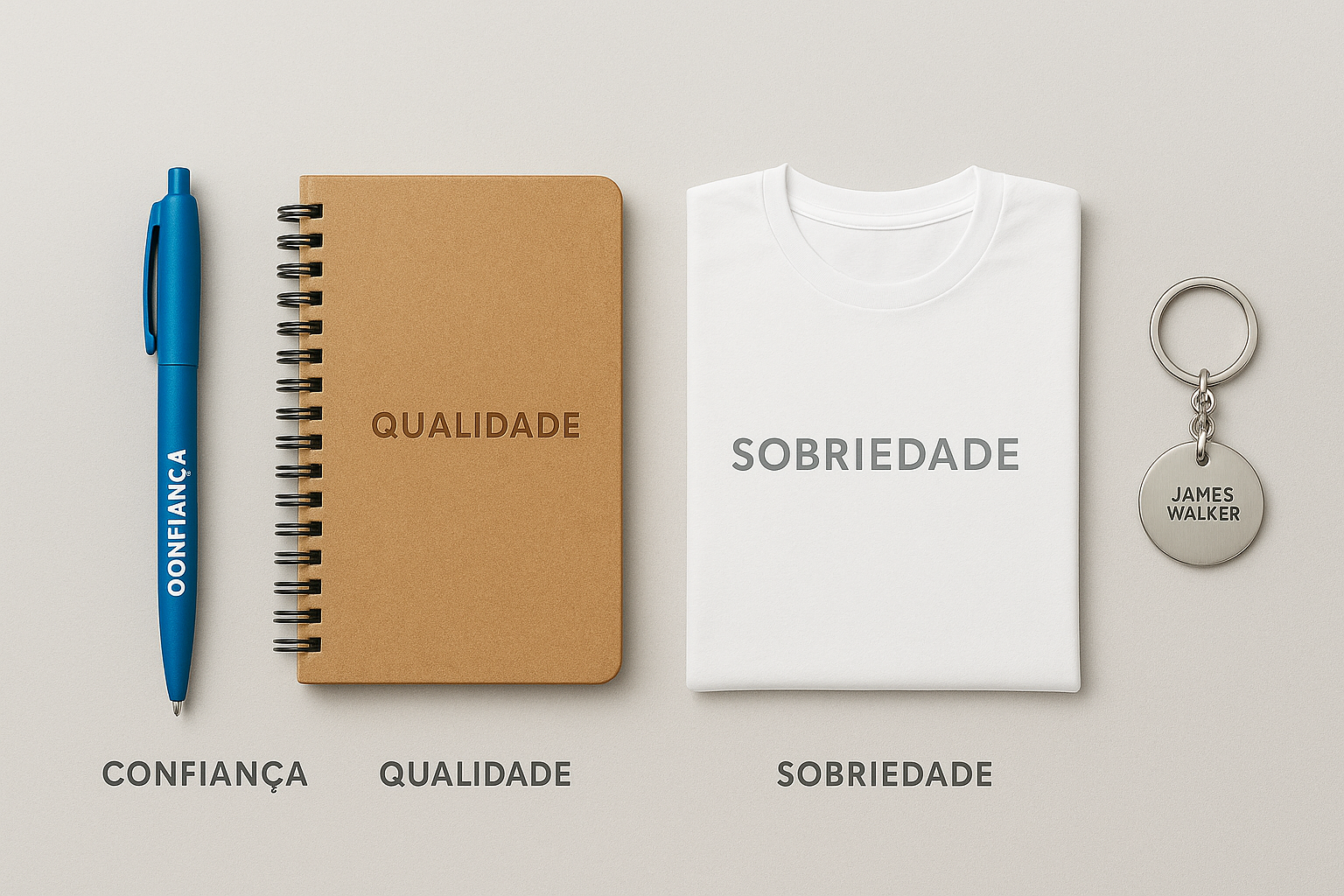 Análise de elementos visuais em brindes para a comunicação não-verbal corporativa