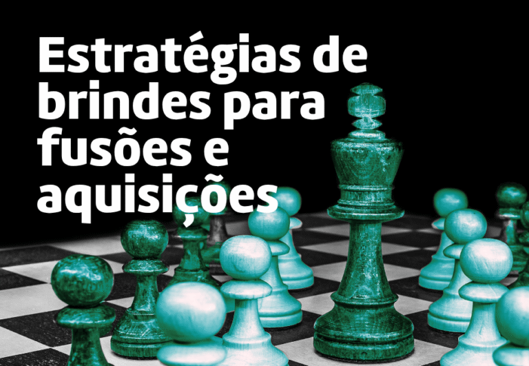 Estratégias de brindes para fusões e aquisições destacadas num tabuleiro de xadrez corporativo