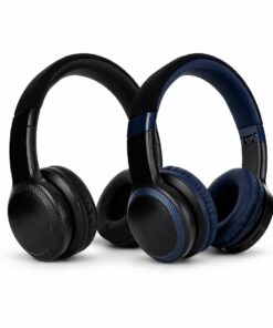 fone bluetooth personalizado com LED RGB para brindes corporativos