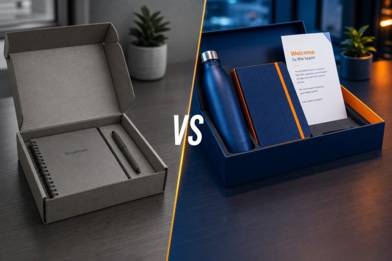 Descubra por que entregar o mesmo kit genérico para todos os funcionários destrói as primeiras impressões. Aprenda a personalizar seu kit de boas-vindas com a L2 Brindes.