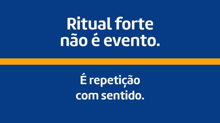 Rituais corporativos que funcionam: por que empresas com cultura forte têm rotinas, não apenas eventos