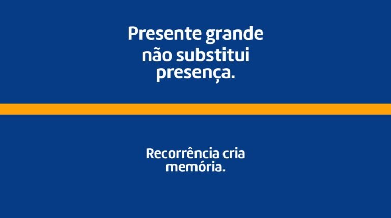 O impacto de pequenas entregas recorrentes: por que gestos constantes valem mais que grandes presentes isolados