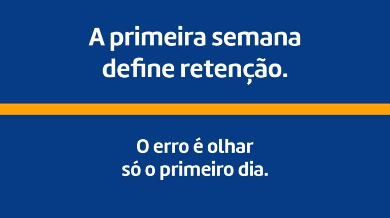 A primeira semana define retenção: por que o RH costuma olhar para o dia errado