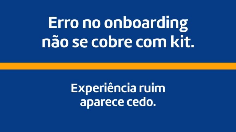 Os 5 erros mais comuns no onboarding corporativo (e o que cada um deles custa para a empresa)