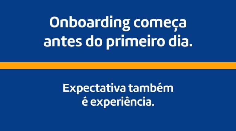 A experiência do colaborador começa antes da contratação: por que o onboarding não pode esperar o primeiro dia